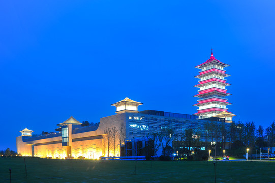 中国大运河博物馆夜景
