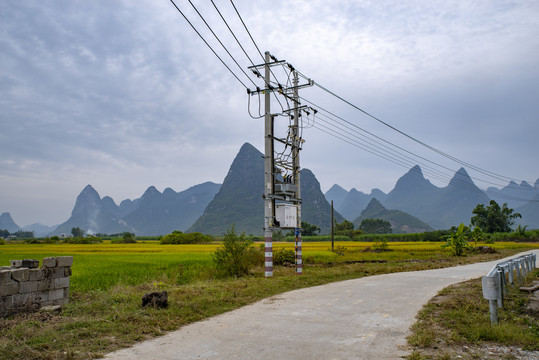 乡村风景乡村路