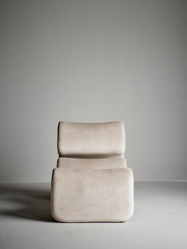 弓形抽象线条椅设计师椅
