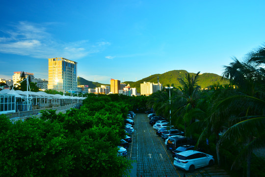 海陵岛晚景