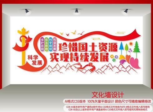 珍惜國土資源