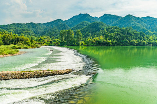 古堰画乡通济堰