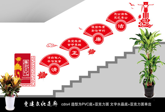 廉潔文化樓梯