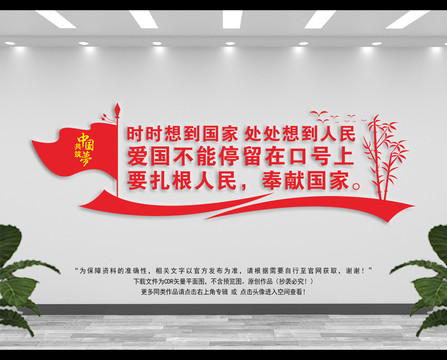 校園愛國文化墻
