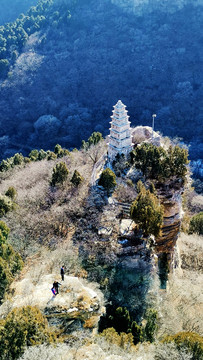 济南龙洞寺佛塔报恩塔