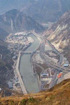 汶川景色