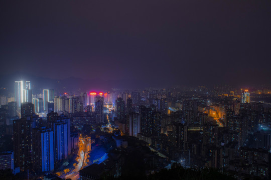 沙坪坝区全景