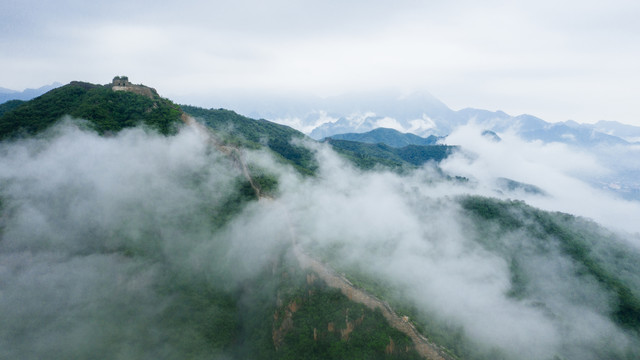 雨后长城