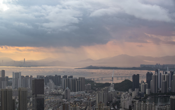 深圳湾日出