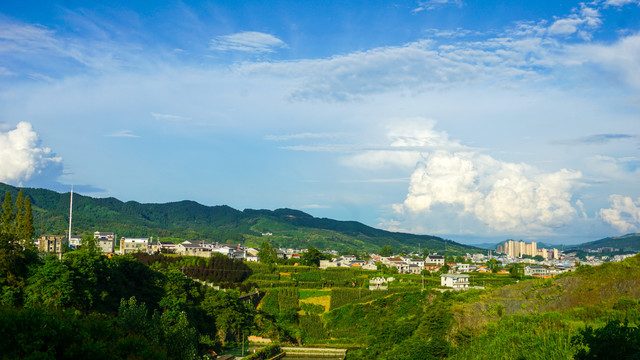 龙湖湿地天空