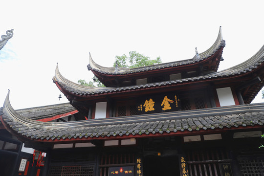 文殊院寺庙建筑