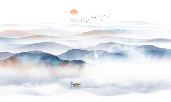 寫意山水畫