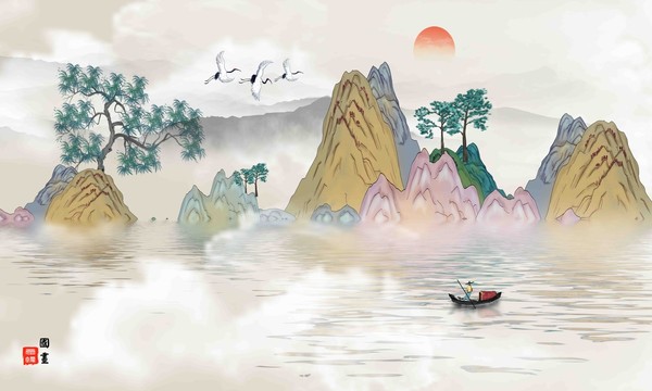 水墨山水