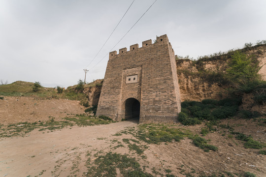 中国山西明长城杀虎堡遗址