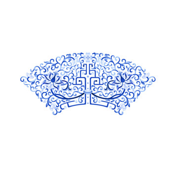 青花瓷传统古典花纹