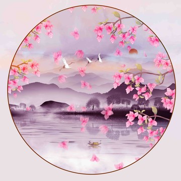 三角梅圓形