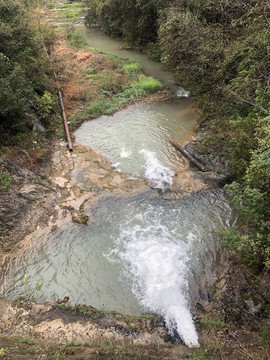 湖北十堰九龙瀑大峡谷瀑布