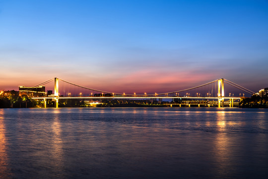 柳州红光桥夜景