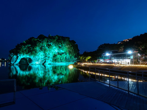 象鼻山夜景