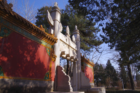 北京十三陵神道