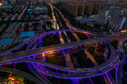 高架桥夜景