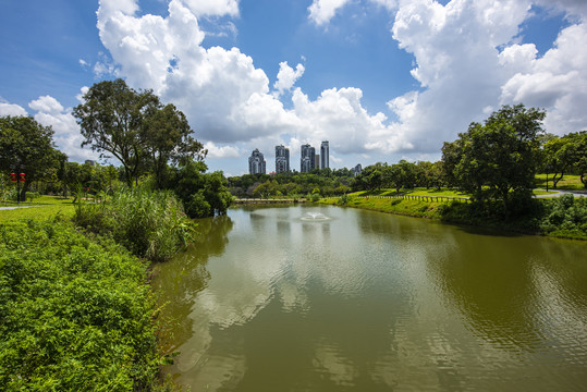 珠海香山湖公园