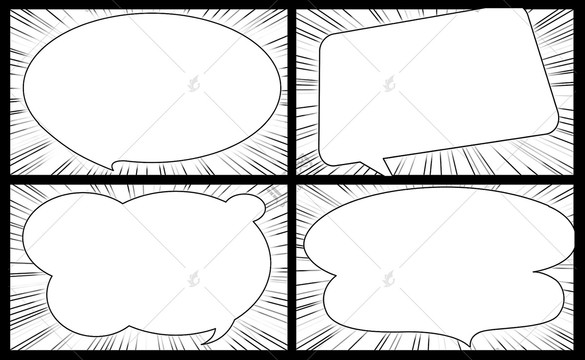 動漫對話框