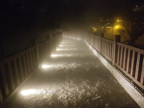 车溪风景区夜市街道亮化