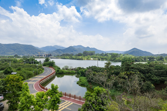 山水田园美景