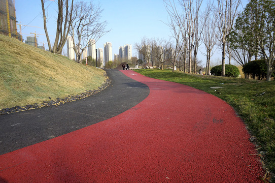 城市休闲景观步道