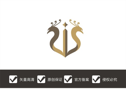 孔雀logo