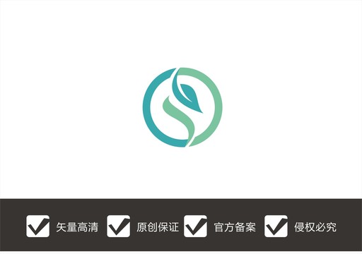 树叶logo