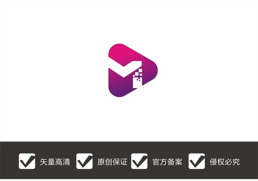 字母M傳媒logo