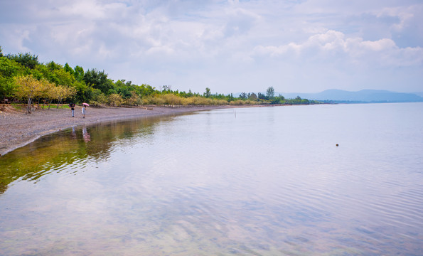 湖岸风光