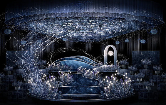 星空婚禮效果圖