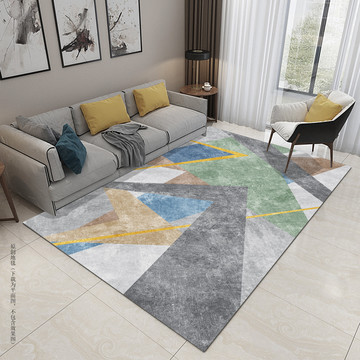 几何复古式地毯地垫
