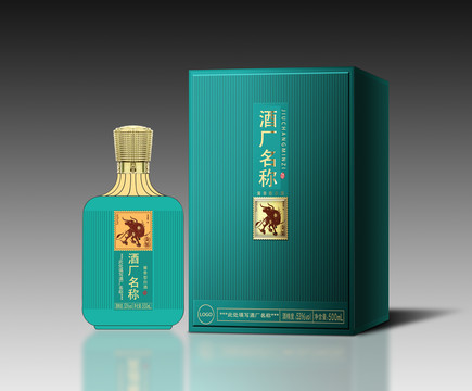 白酒包裝效果圖