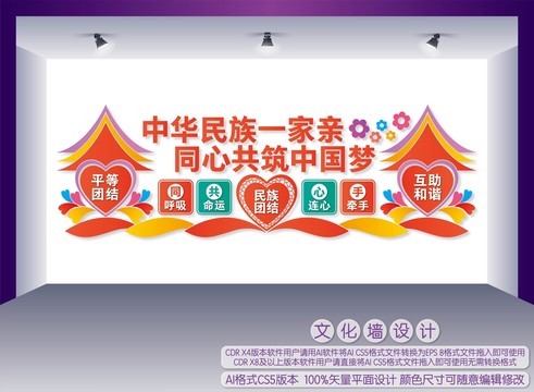 民族團(tuán)結(jié)文化墻