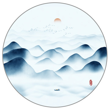 山水画