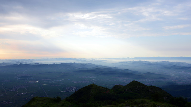 太行山清晨