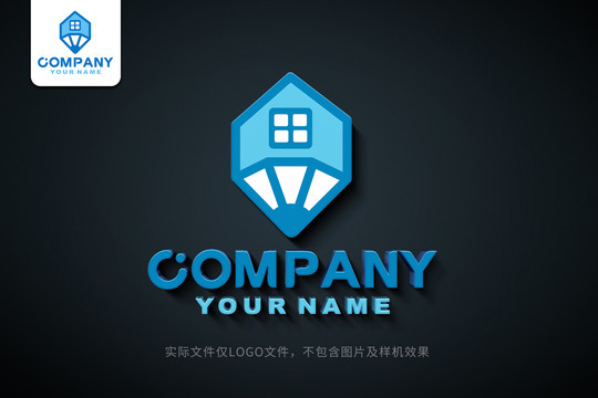 房產(chǎn)logo建筑標志