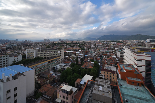 泉州开元寺闽南老城区建筑风光