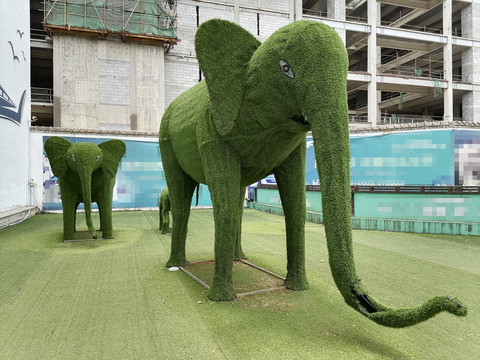 绿植大象
