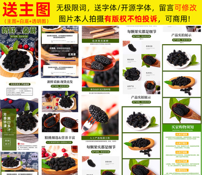 桑葚詳情頁(yè)