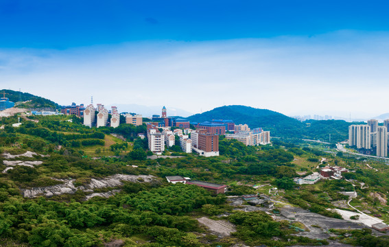 福州市仓山区阳光学院全景