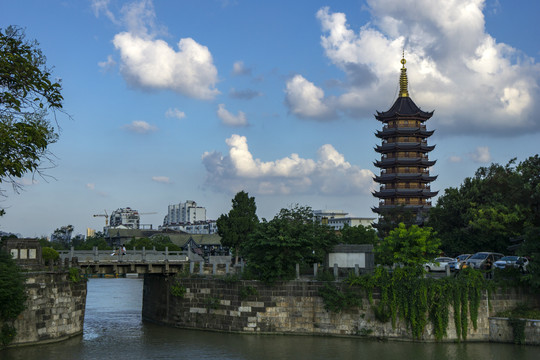 江苏省淮安市里运河文化长廊风景