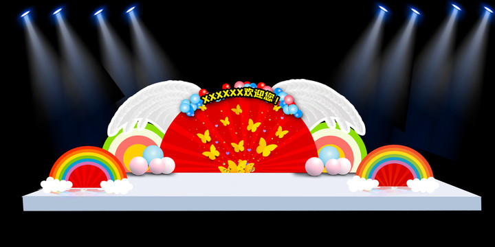 卡通舞臺(tái)