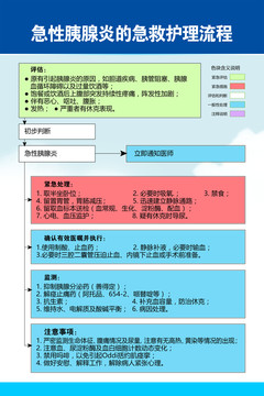 急性胰腺炎的急救护理流程