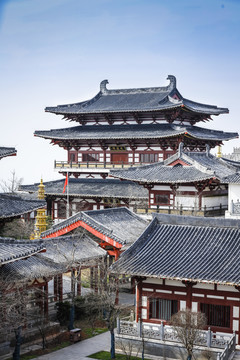 寺庙的建筑