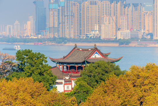 中国湖北武汉晴川阁景区